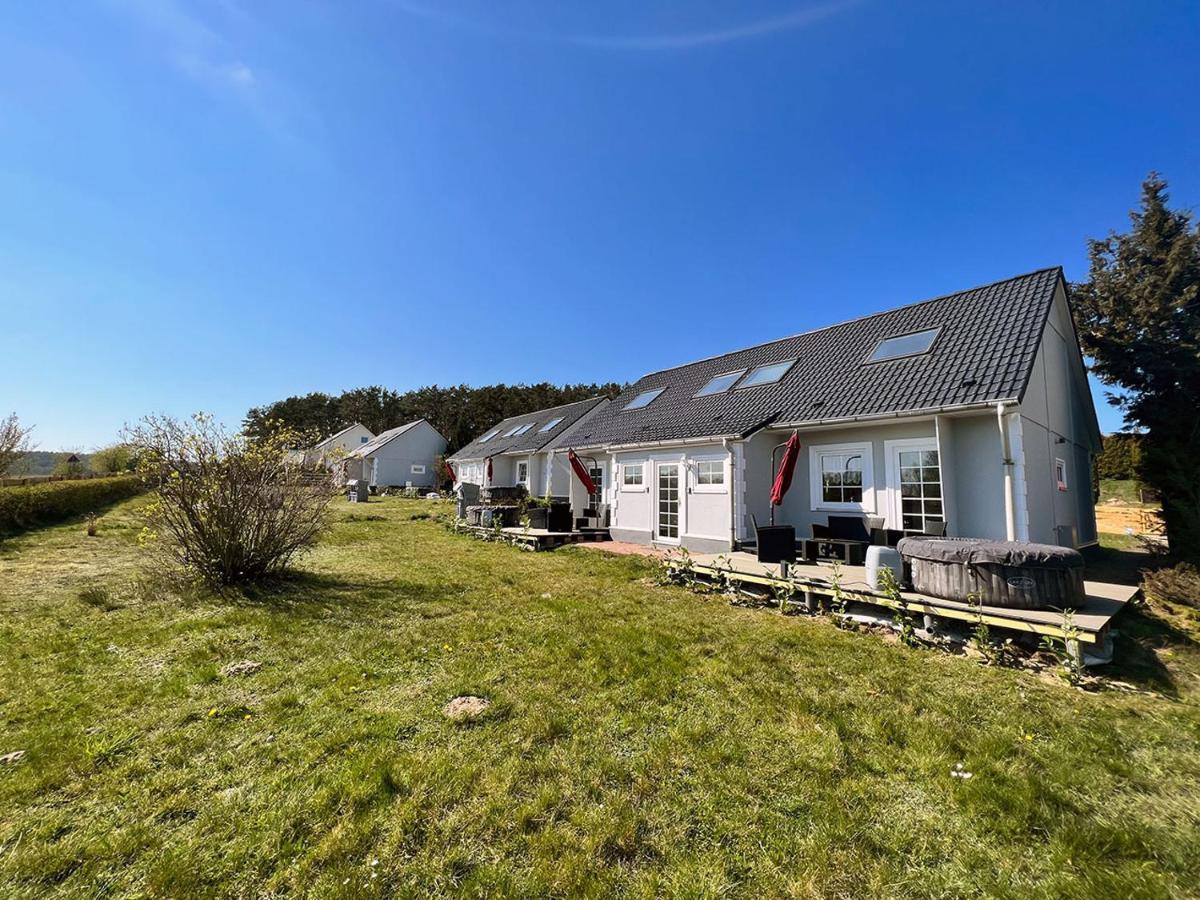 Ferienhäuser Insel Usedom Haus Samara 8 - Mit Blick aufs Achterwasser! Lutow Exterior foto